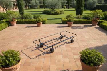 Rectangular Plant Caddy – 3 Sizes – 2 Colors – Supports up to 120 kg