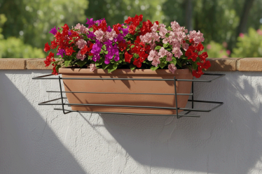 Balconiera Liscia Fissa – 6 Misure – 4 Colori – Portata 20 kg