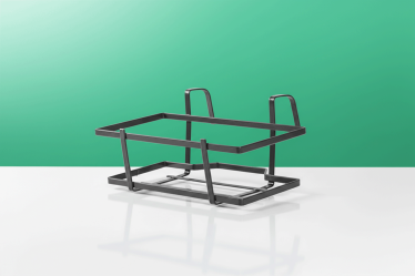 Fixed Robust Balcony Planter Holder – Flat Steel – 4 Sizes – 4 Colors – 30 kg Capacity