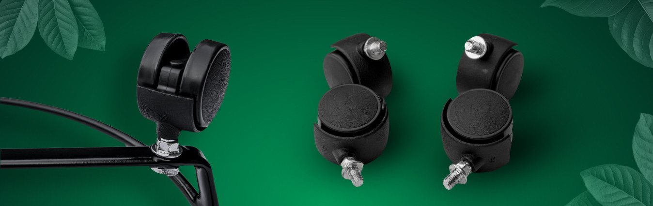 Wheels and Casters for Moving Pots | Le Balconiere Morbidi